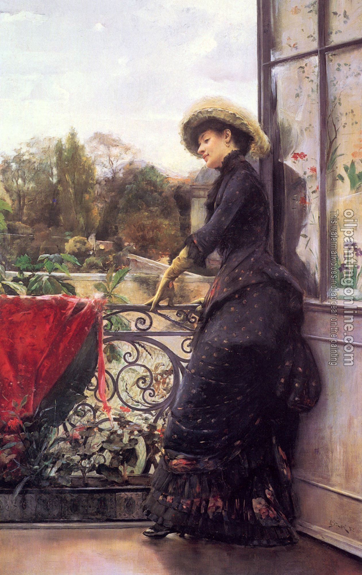 Julius LeBlanc Stewart - On The Terrace